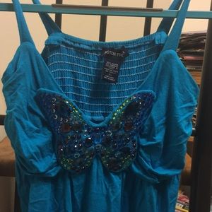 Beautiful butterfly tank!